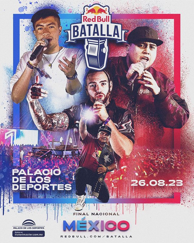 cartel Red Bull Final Nacional México 2023 Red Bull Batalla