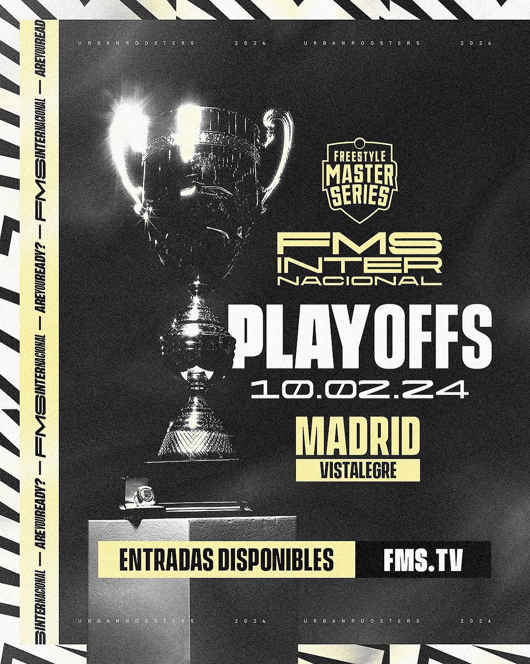 cartel FMS Internacional 2024 Playoffs FMS