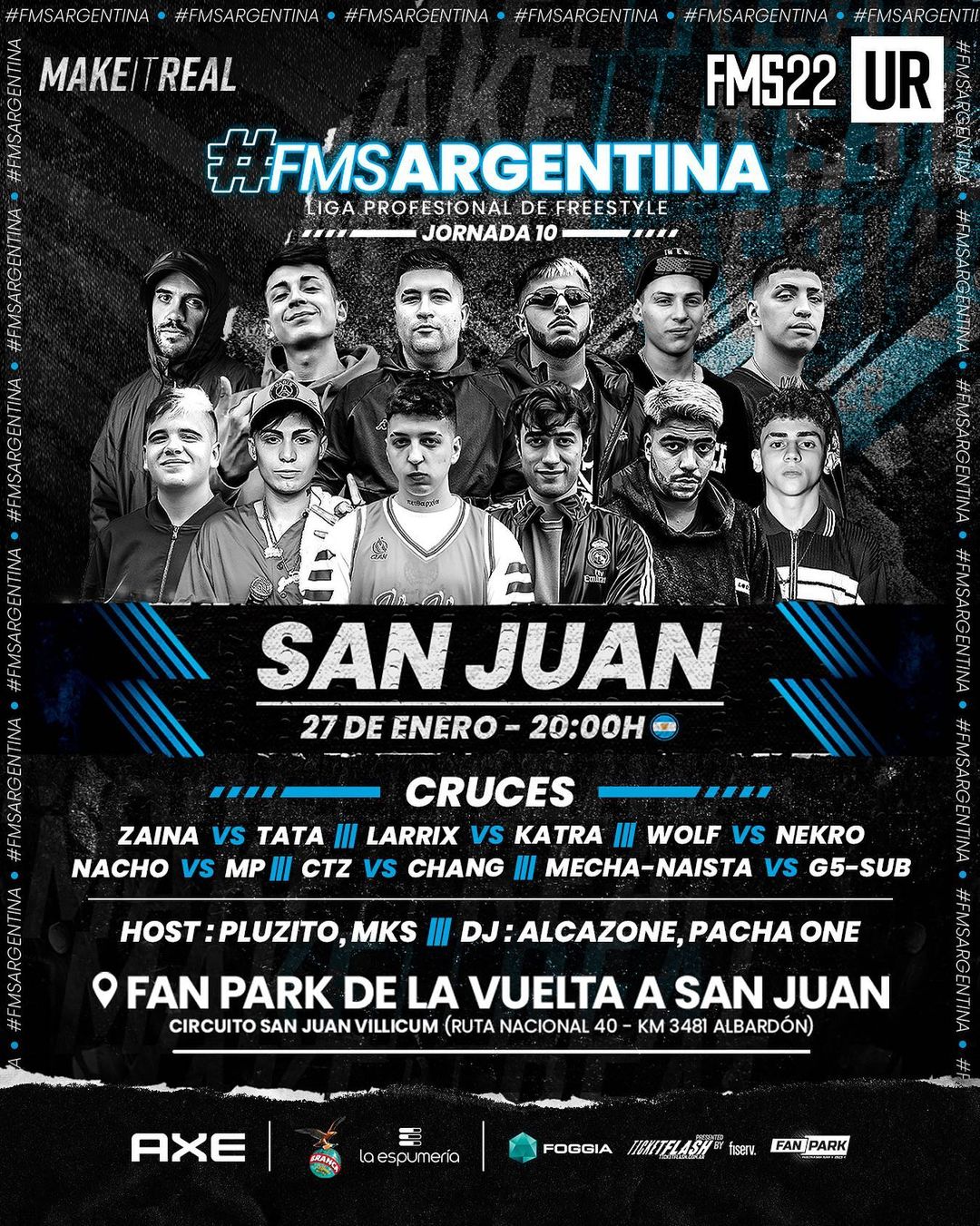 cartel FMS Argentina Jornada 10 | 2021-2022 FMS Argentina