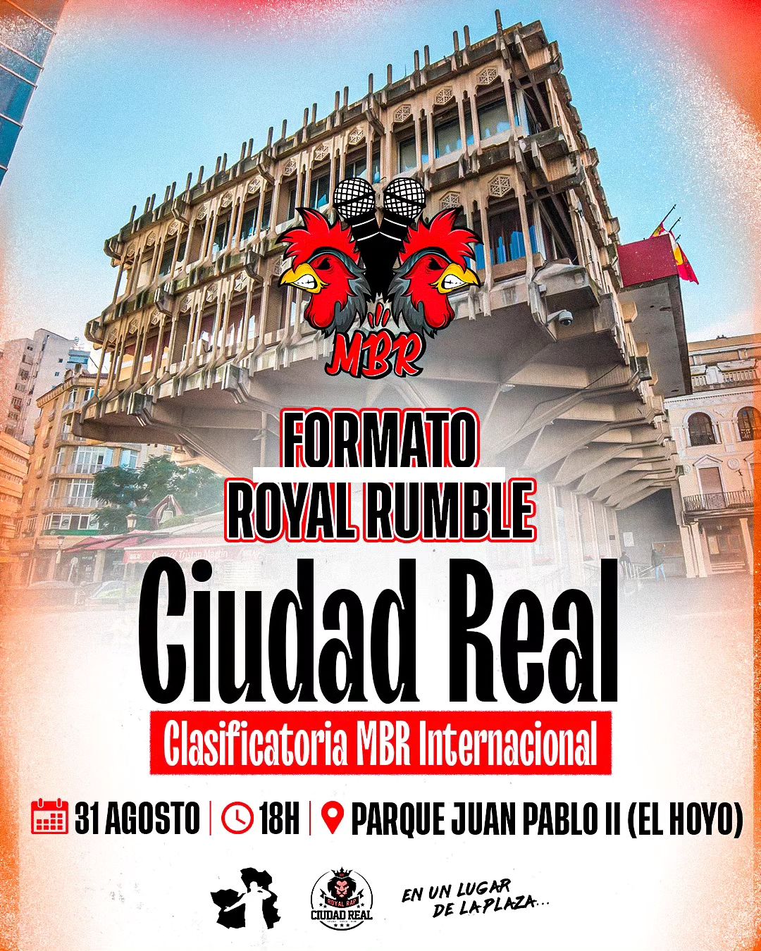 cartel ROYAL RUMBLE CIUDAD REAL RoyalRapCR