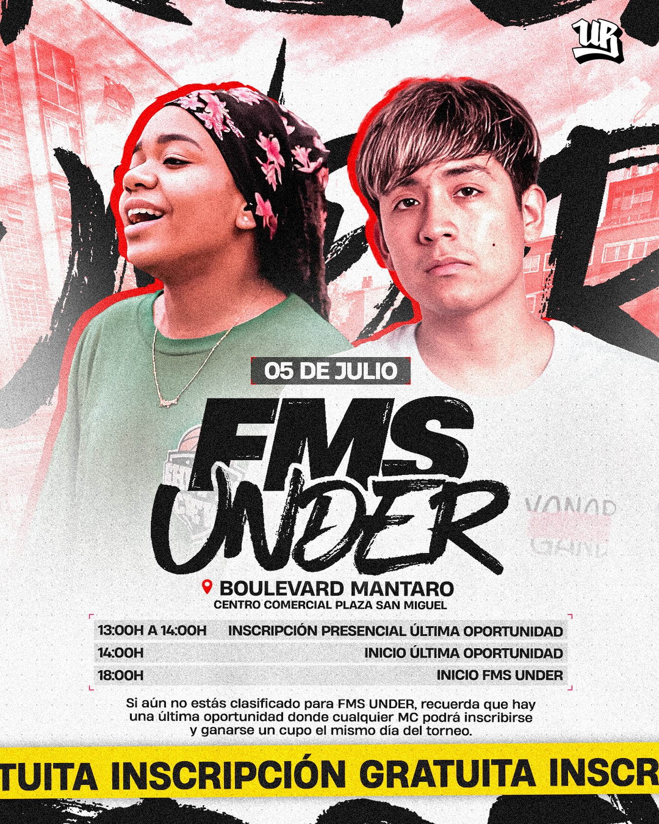 cartel FMS UNDER PERU FMS Perú