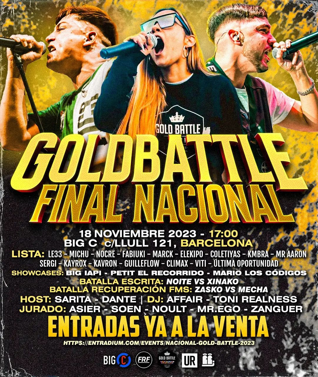 cartel Final Nacional Gold Battle 2023 Gold Battle