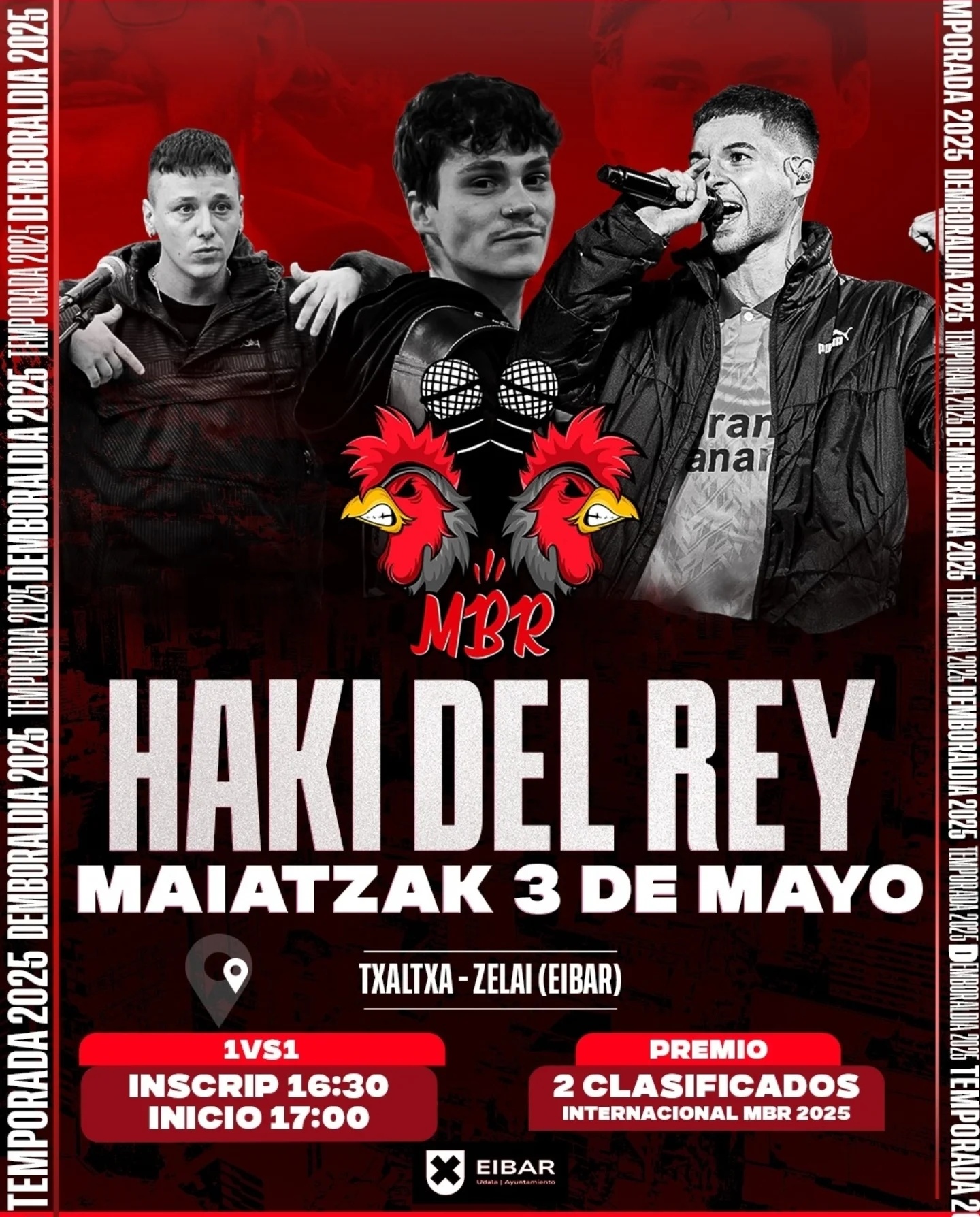 cartel HAKI DEL REY MBR Miraelbuenrap