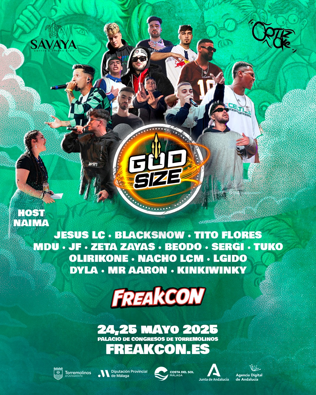cartel FREAKCON 2025 GodSize