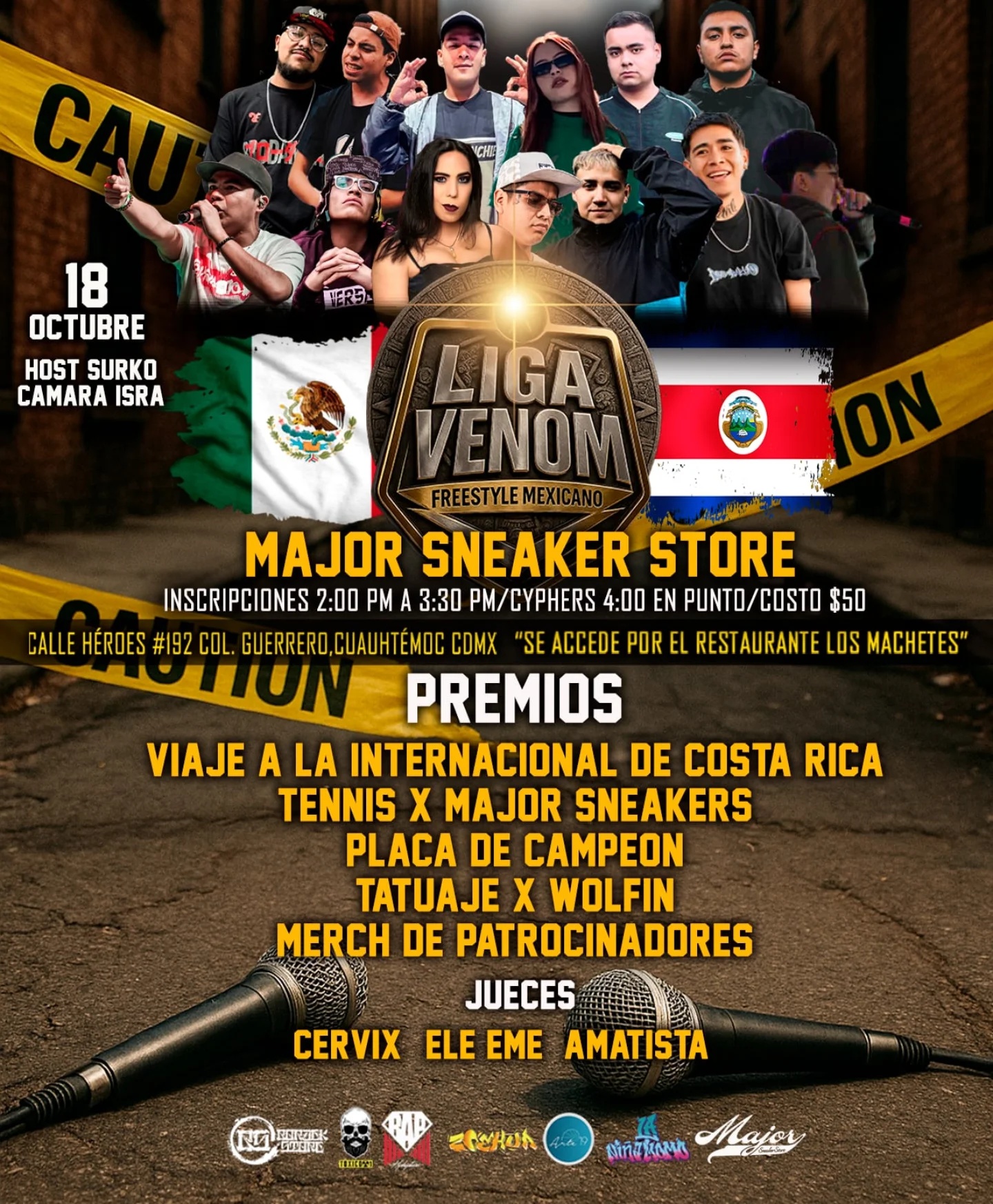 cartel VENOM GRAN FINAL Liga Venom
