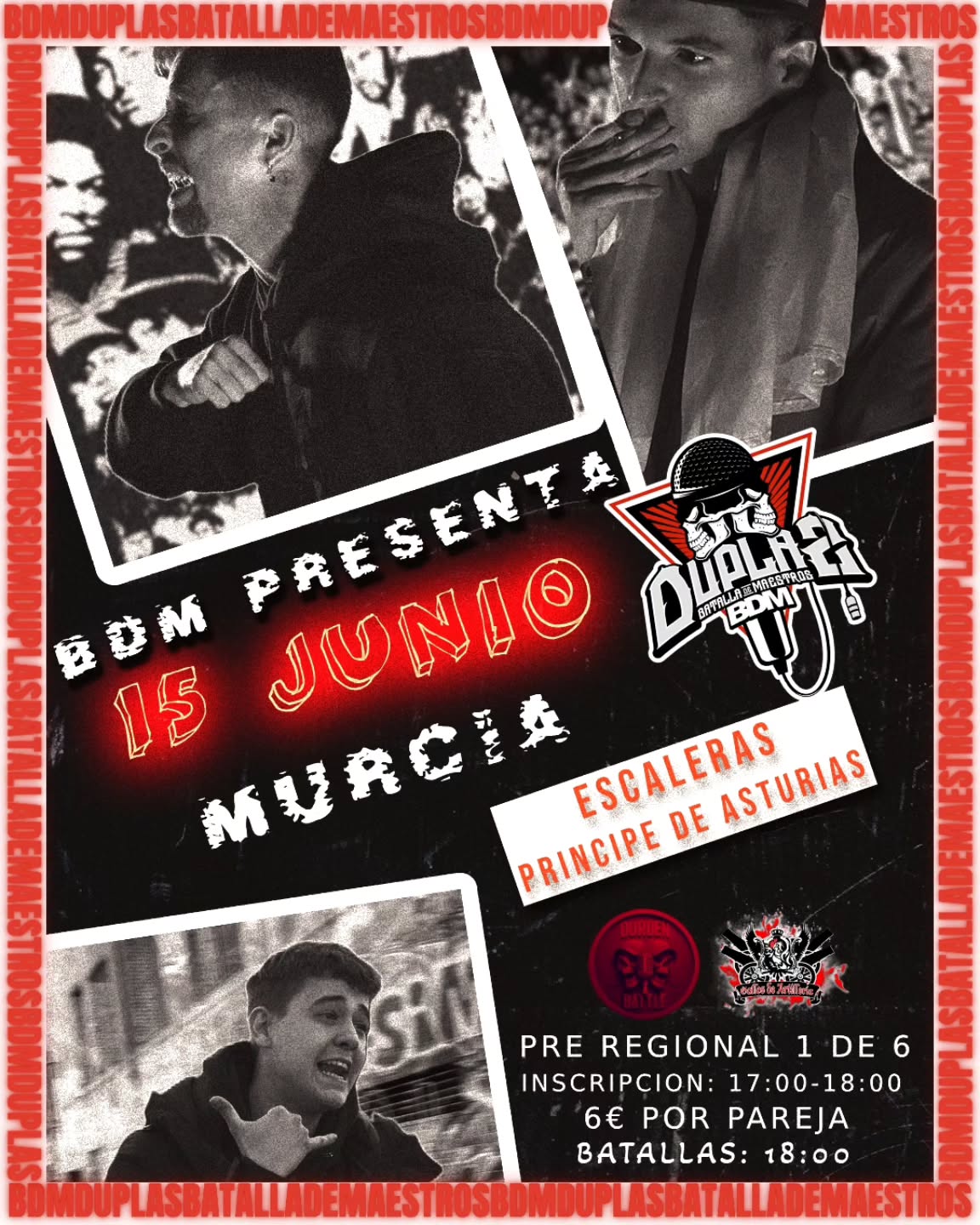cartel PRE-REGIONAL BDM MUCRIA BDM España Oficial