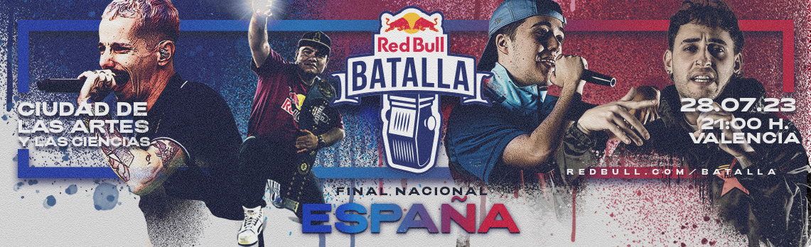 cartel Red Bull Final Nacional España 2023 Red Bull Batalla