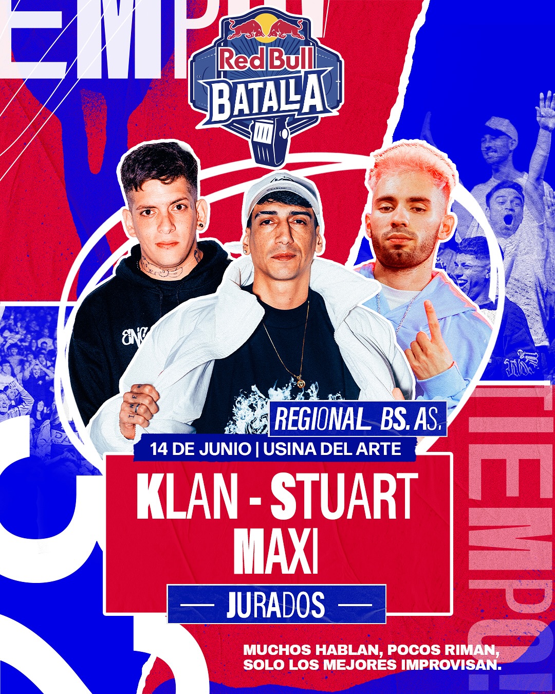cartel Red Bull Final Regional Buenos Aires 2025 Red Bull Batalla