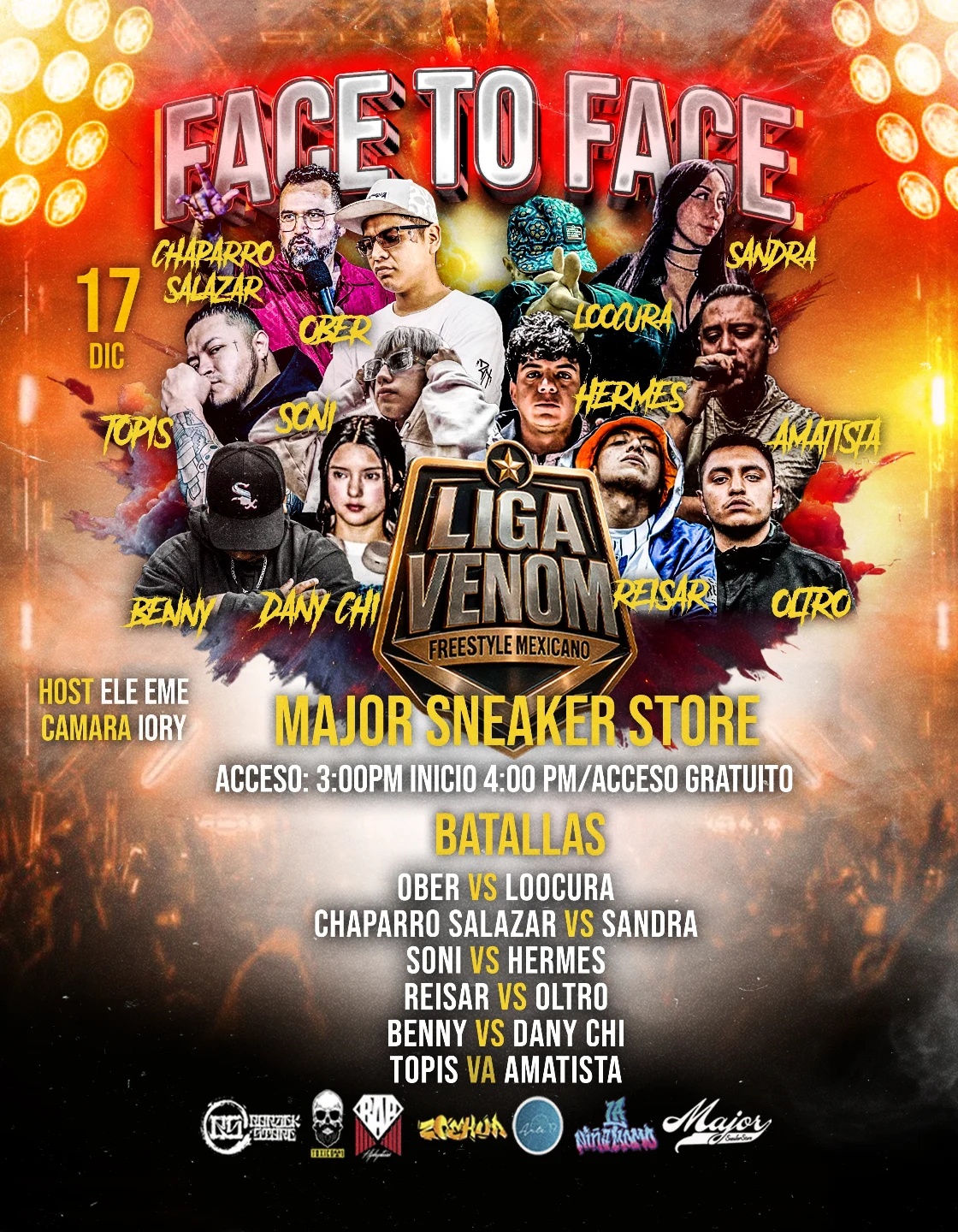 cartel Face To Face Liga Venom